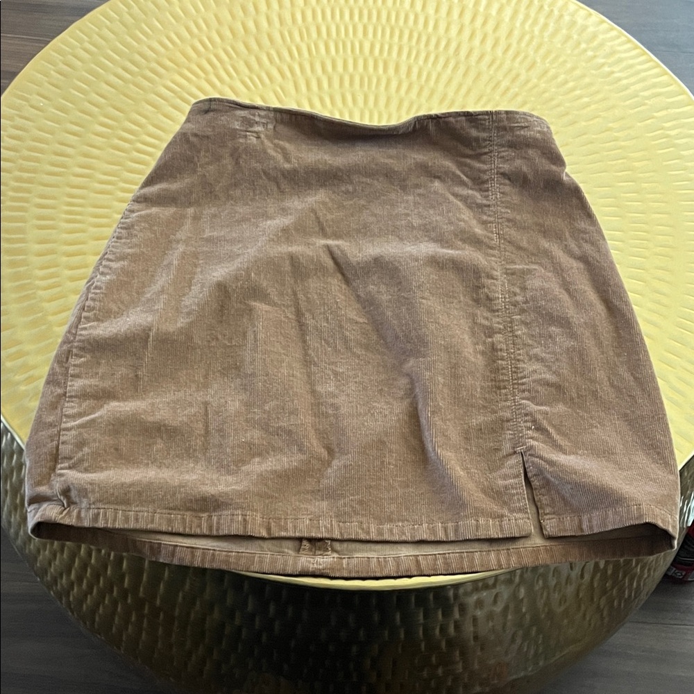 Hollister Brown Mini Skirt